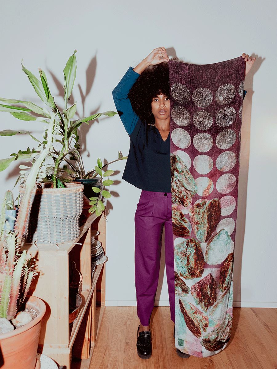 Rectangle scarf