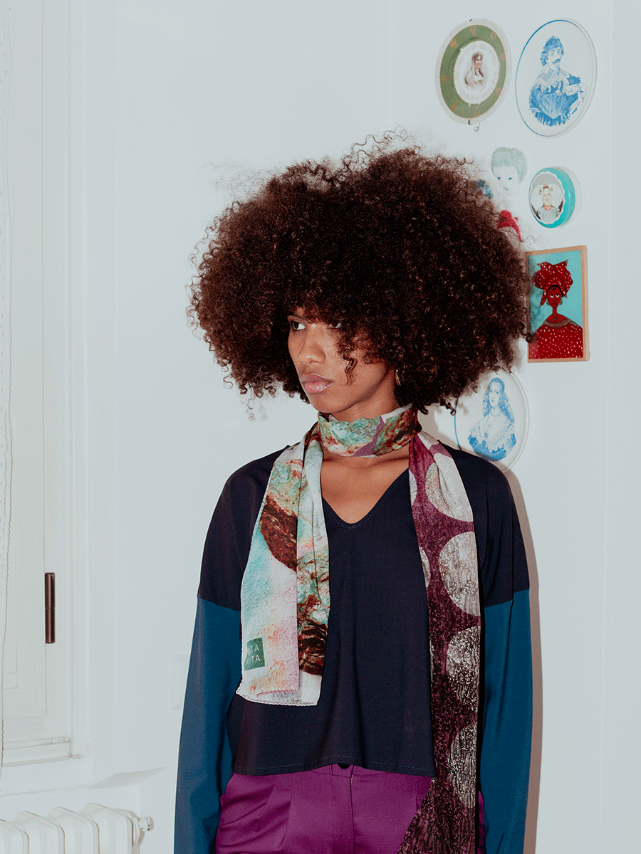 Rectangle scarf