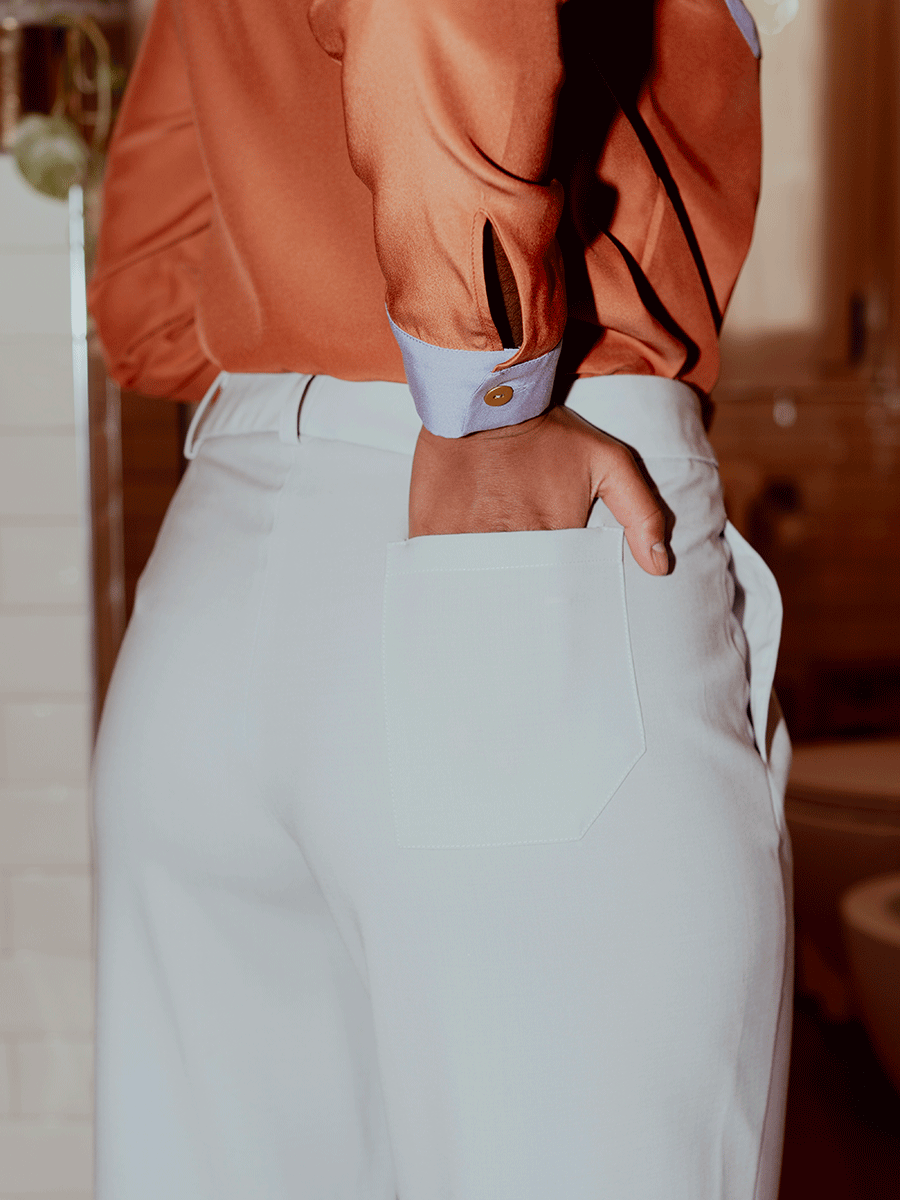 Ice boyfriend trousers