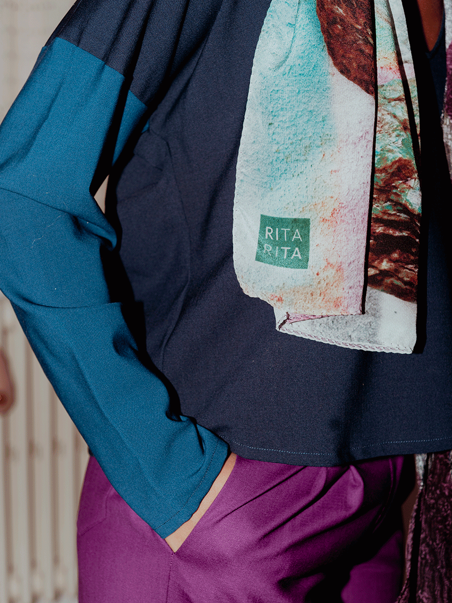 Rectangle scarf