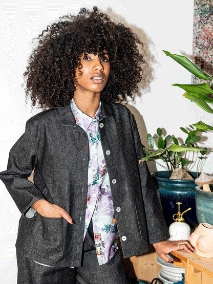 Giacca workwear denim