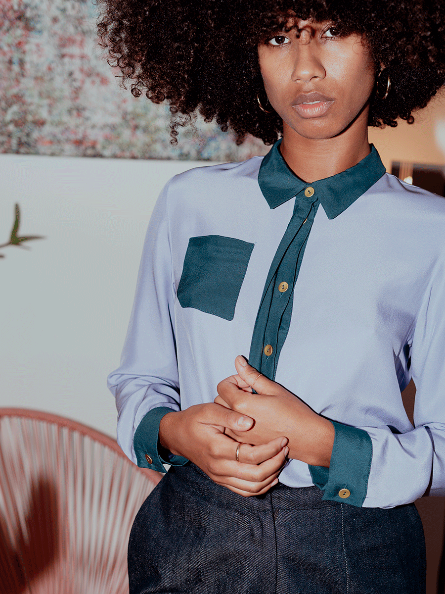 Camicetta lilla cheap